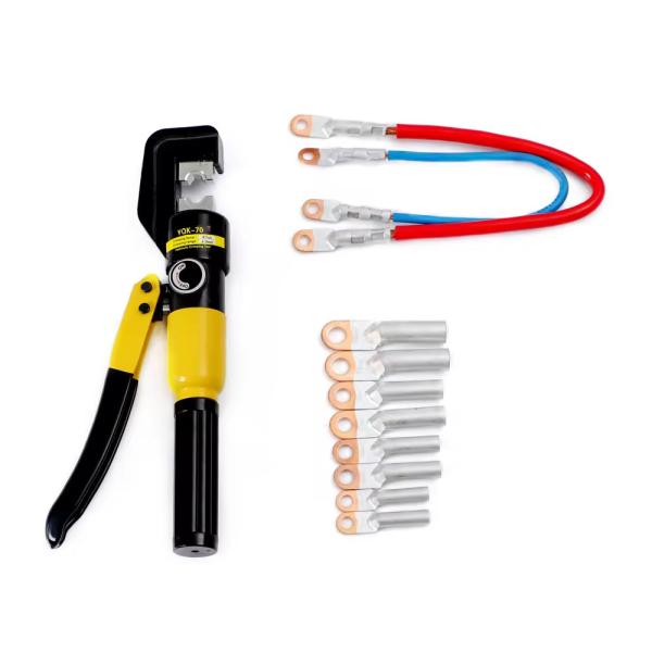 Dieless Hand Hydraulic Crimping Tool For Cable Lug Hand Crimper