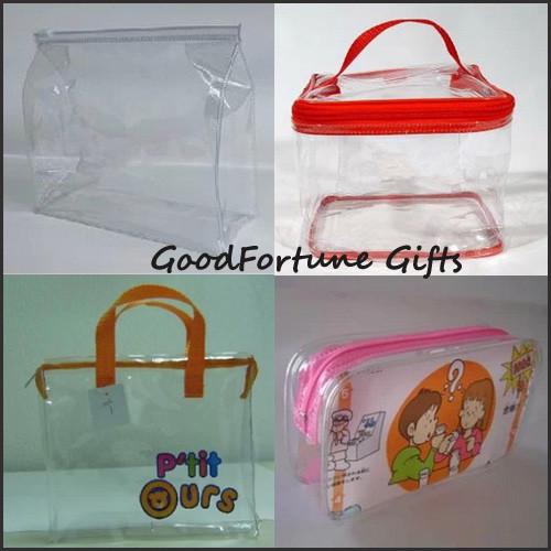 hot sale Eco-friendly pvc cosmetic gift shopping wine tote bag handbag shopping bag