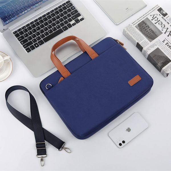 Canvas Portable Computer Bag Customized Color Waterproof Laptop Case Business Bags