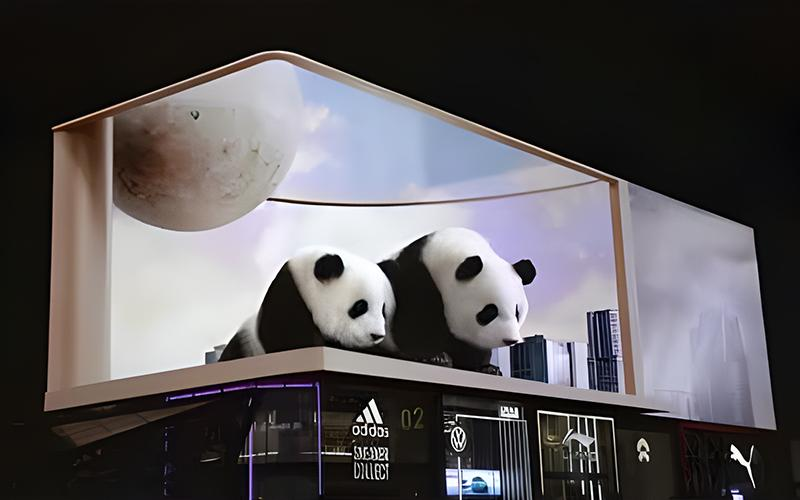 Outdoor LED Video Walls 1R1G1B 3 In 1 P4mm LED Display Customized for shopping mall