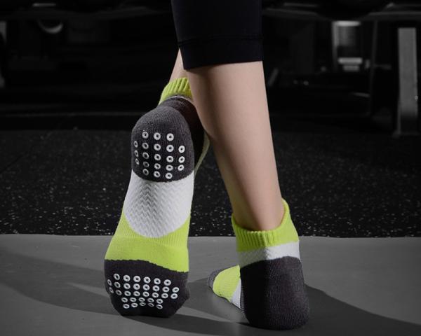 Cotton Women Yoga Grip Socks Non - Slip Towel Bottom Dance Adult Female Gym Socks