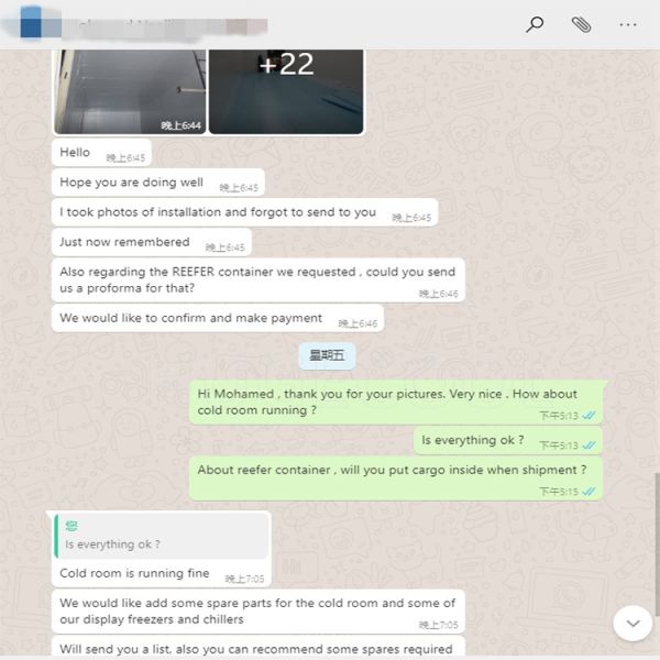 Poultry Meat Chicken Freezer Fish Cold Room Storage Walk In Freezer