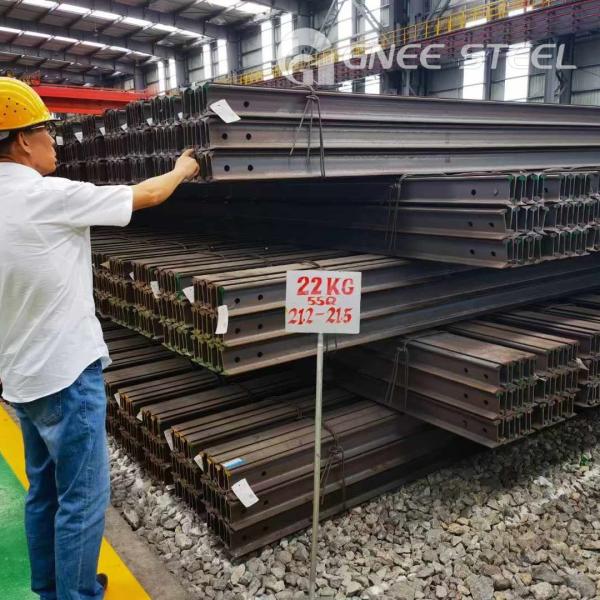 Produto ferroviário superior de aço leve de 18 kg para trânsito ferroviário urbano