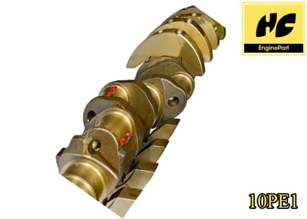 10PE1 Automobile Spare Parts , Isuzu Engine Parts Crankshaft 500314779 / 99436106