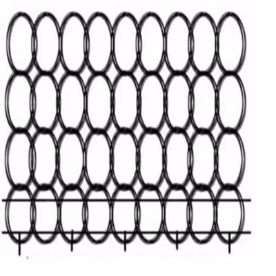 Modern Warfare Tank Track Wrapping Anti Tank Barrier Wire Mesh Knitted