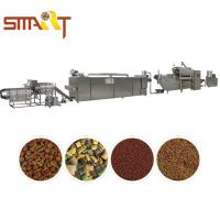 alimentos para animais de estimação da capacidade de produção 500kg que fazem a máquina a extrusora de parafuso dobro