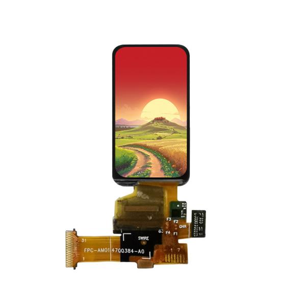1.47 Inch Oled Display Screen 1080*1024 Dots 31PINS QSPI Interface Driving IC SH8501B0