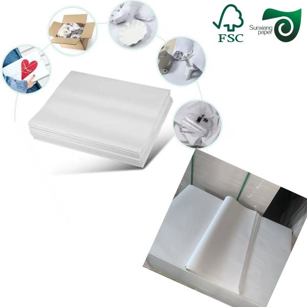 FSC 45GSM Smooth Newsprint Paper With High Temperature Resistance For Clothing Drawing