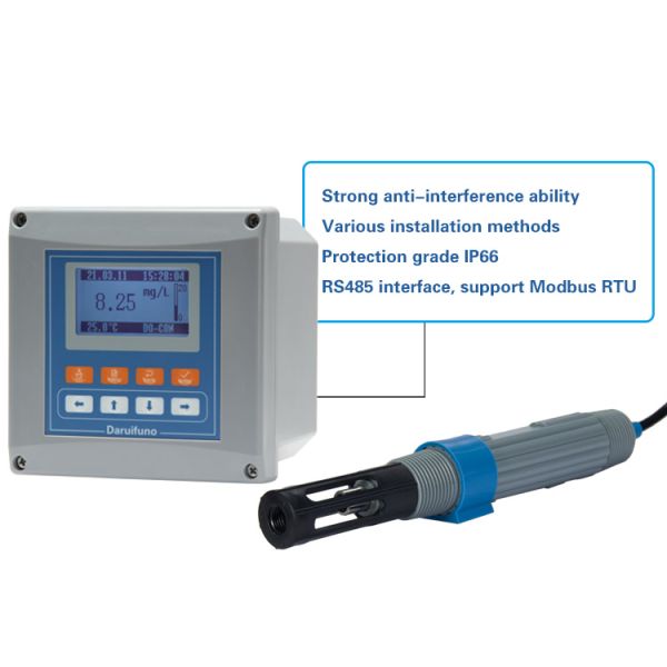 Анализатор кислорода MODBUS RTU растворенный цифров для аквакультуры