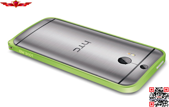 Hot Selling Brand New Hippocampal Buckle Metal Bumper For HTC M8 Multi Color Gift Box Yes