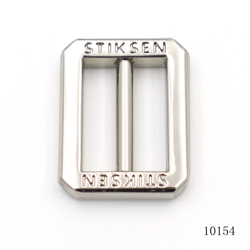 Custom Metal Square Buckle Nickel Cap Strap Buckle 16mm Bag Accessories