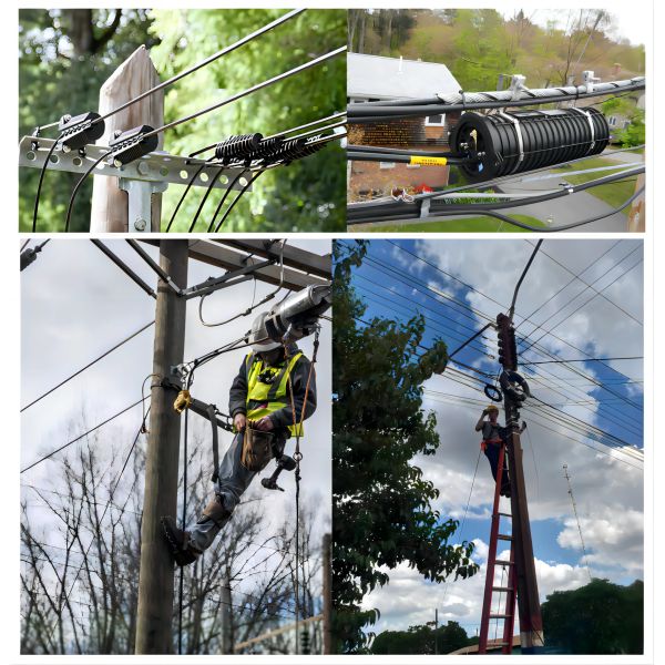 8-shaped LSZH Self-Supporting Armored Optical Cable for Versatile and Flexible FTTH