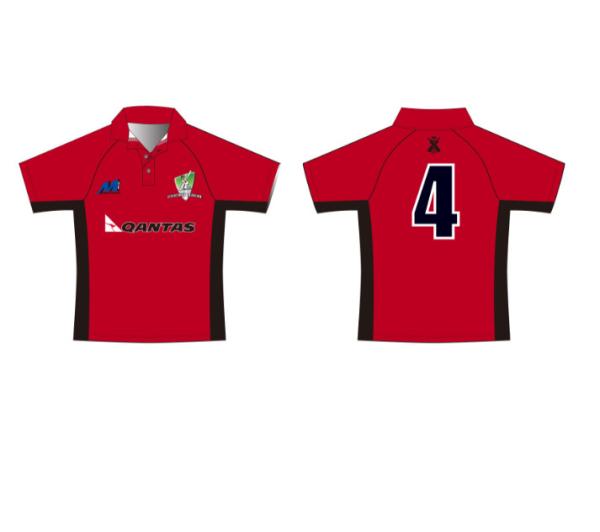 XS-3XL Sublimated Cricket Teamwear Uniforms Jersey For Clubs