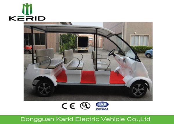 Recreational Electric Shuttle Car For Eight Passengers With 48V/4kW Motor