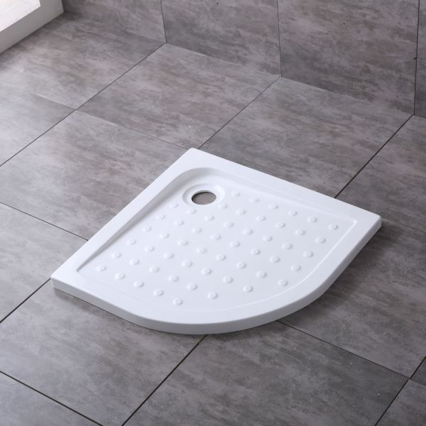 HA-TF01 Corner Acrylic Shower Base Bathtub Tray Shower Plate with Yes Skirt Structure