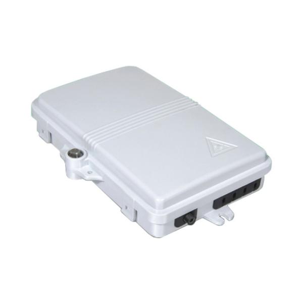 IP65 PC ABS FTTH Termination Box With 2 SC SX Port