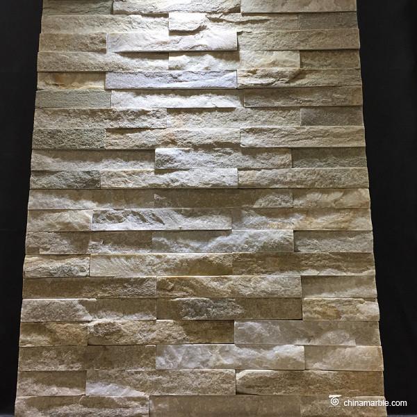 Mini Thiner Interior Stacked Stone Wall Panels Corrosion And Wear Resistance