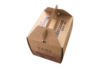 Boîte-cadeau naturels forts de Noël de boîtes en carton de Papier d'emballage pour la nourriture 80*80*150mm