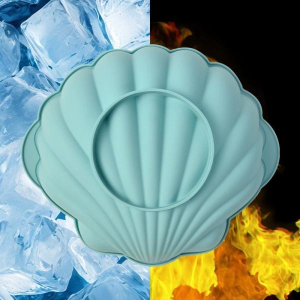 6-Piece Stackable Silicone Baking Pan Set - Temperature Resistant (-40°F to 446°F) Non-Stick Bakeware with Metal Reinforced Frame