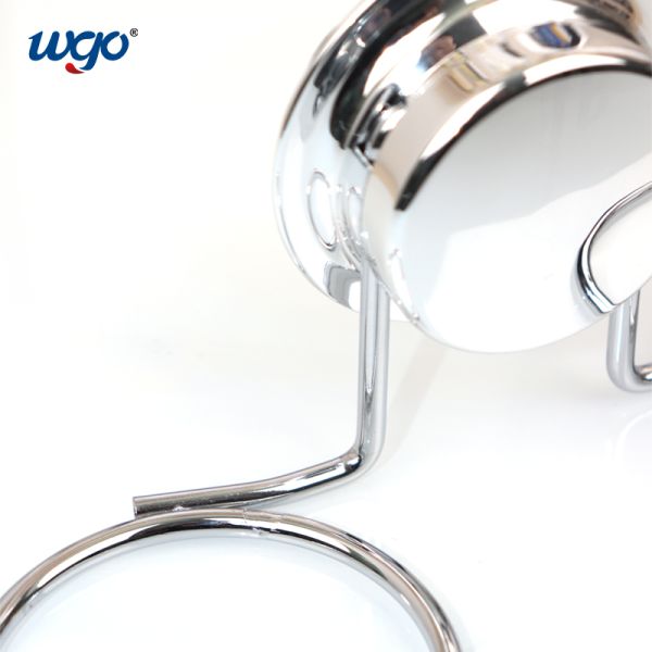 Нержавеющая сталь Bathroom установила чашку всасывания держателей зубной щетки серебряную