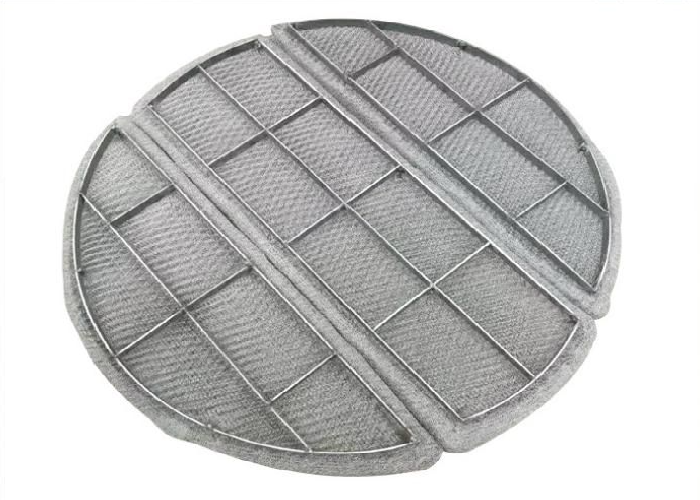 Efficient Demister Mesh Pad Low Pressure Drop Enhanced Droplet Capture