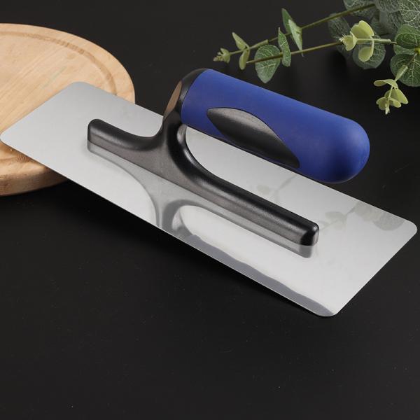 Pistola de borracha de aço inoxidável para acabamento de betão e pintura de parede