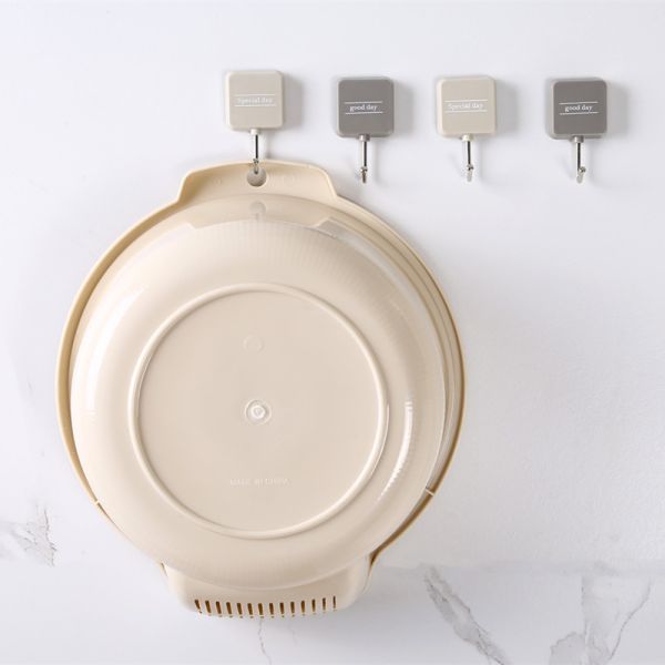 Household Opp Bag 10.5cm Height Plastic Washing Basket