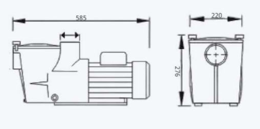 SPA1005 Водоказы для бассейнов