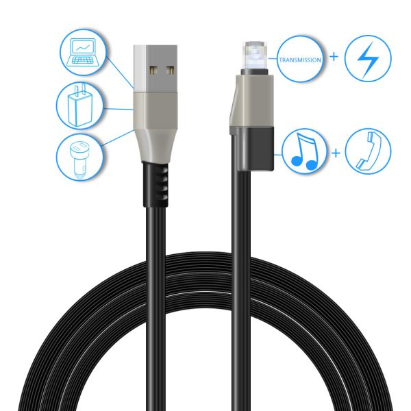 Two Way Headphone Jack Adapter / 3M Iphone Headphone Charger Splitter