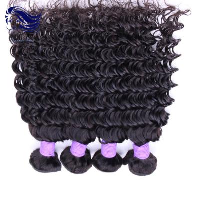 Les prolongements péruviens de cheveux de Vierge de Remy/cheveux péruviens de vague de corps empaquette