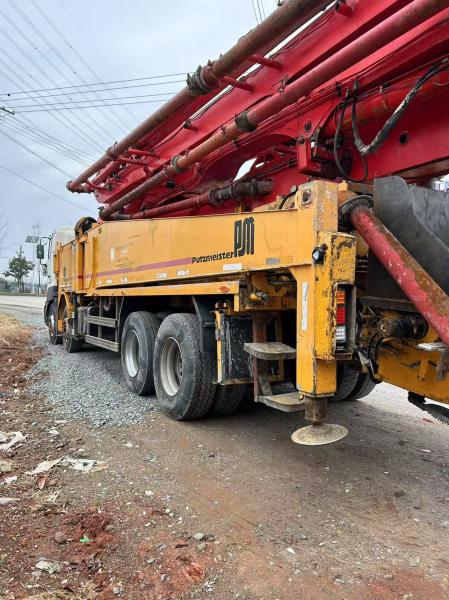 Used Concrete Pump Truck 2012 Putzmeister 49 Meters Construction Machinery