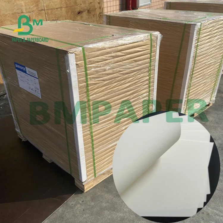 бумага Woodfree хорошей сливк гладкости 80g бумажная бежевая без покрытия смещенная на запись (2) бумага Woodfree хорошей сливк гладкости 80g бумажная бежевая без покрытия смещенная для сочинительства