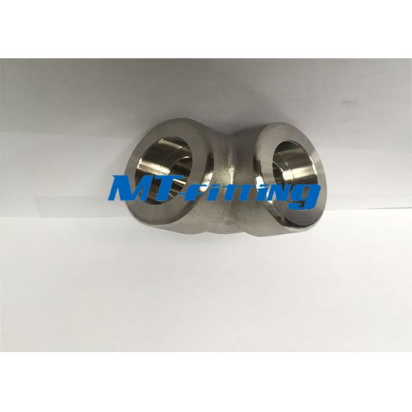 F316 / 316L 3000LBS S32750 Duplex Steel 90 Degree Eblow Forged Fittings