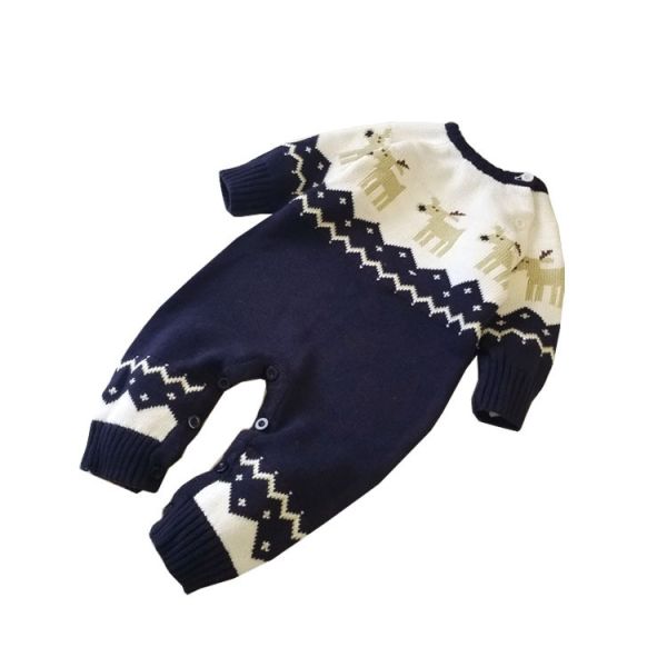 2023 New Arrivals Baby Boy Girl Clothes Romper Newborn in Bulk Kids Long Sleeve Winter Christmas baby Clothing