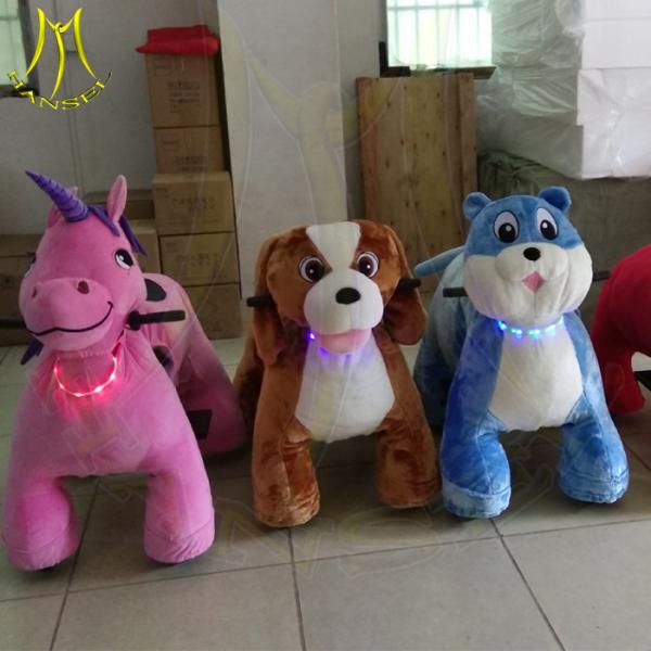 Hansel amusement electronic children electric car rent battery powered animals