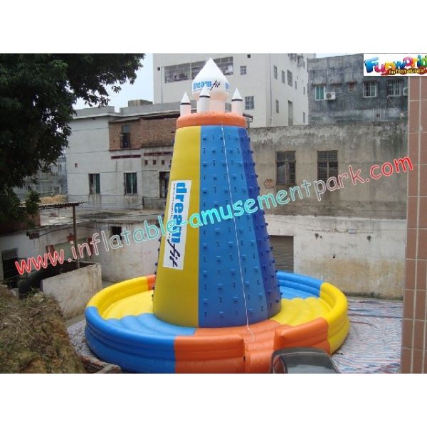Прочные раздувные спорты взбираясь игры, игра взбираться утеса