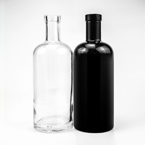 Liquor Bottles 500ml 700ml 750ml Glass Vodka Empty Glass Bottle for Whisky Vodka