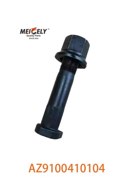 New Hot Sale AZ9100410104 Wheel Bolt And Nut WG9112340123 Fit For HOWO