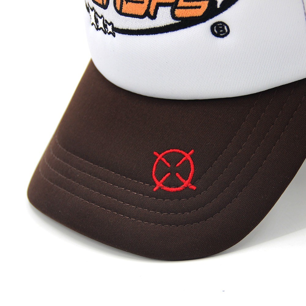 Embroidered Mesh 5 Panel Trucker Cap Sport Truckers Adult Embroidered Custom
