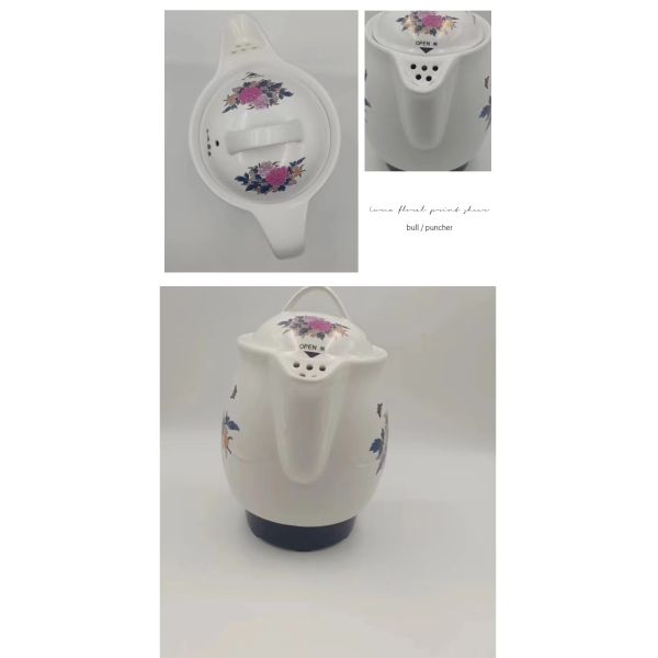 CE Certified Cultural Electric Cooking Ceramics Traditional Chinese Medicine Soup Pot