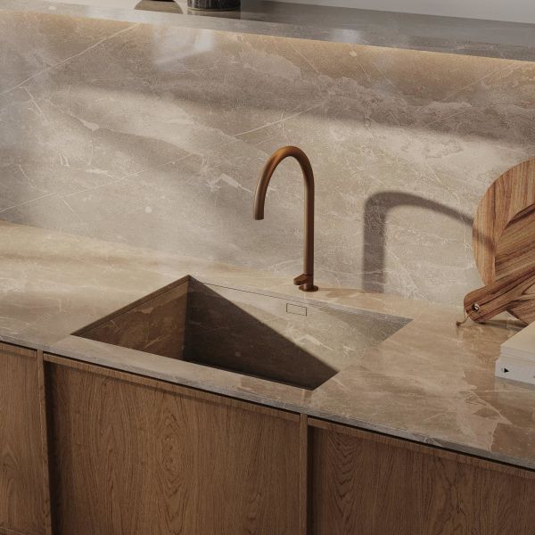 Custom Modern Kitchen Cabinet Luxury Lacquer Double Sink Islands Cabinets Solid Wood & MDF with PVC Door Finish Kitchen Cabinets