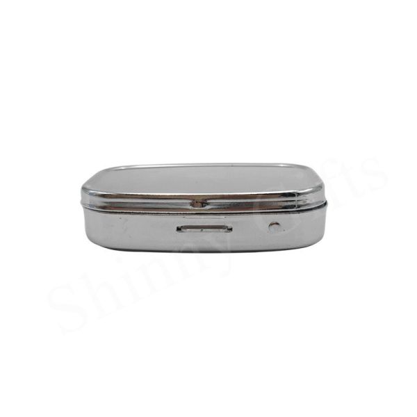 Wholesales Pill Box Metal Pill Box ECO Friendly Travel Pill Storage Box Customized Logo