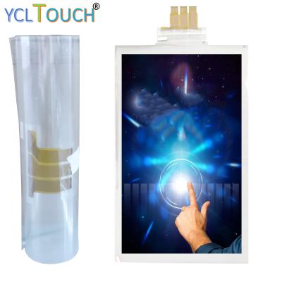 27 32 43 47 50 55 65 75 86 aluminium de contact de pouce PCAP pour l'écran tactile interactif