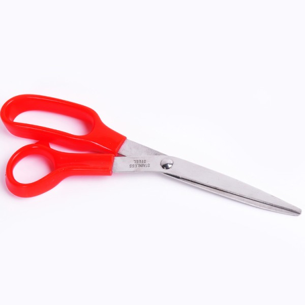office multipurpose scissors plastic handle and carbon steel scissor