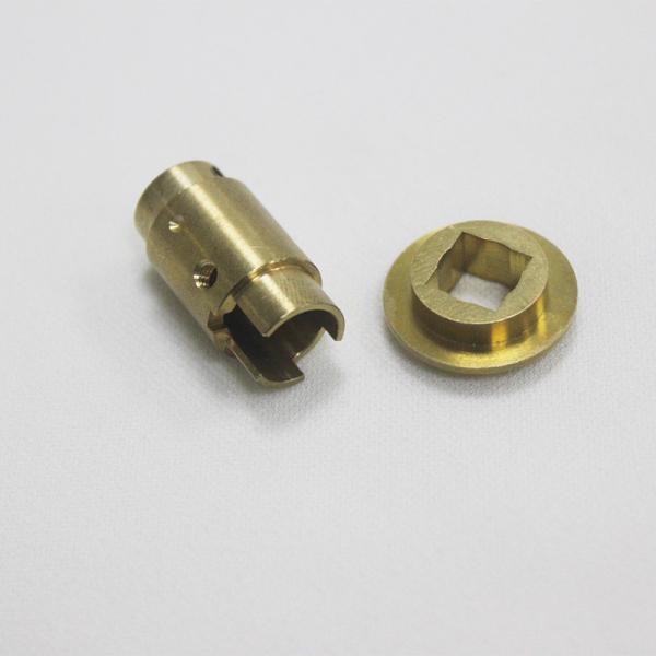 As peças de trituração de alumínio de cobre do CNC para a porca, CNC de alumínio prático fizeram à máquina as peças