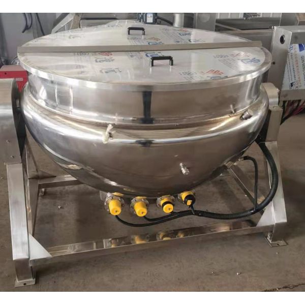 Stainless Steel 304 Cooking Equipment for School Restaurant Steam Heating Jacket Kettle