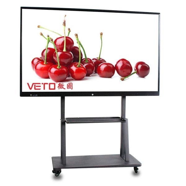 High Brightness Touch Screen Interactive Whiteboard 3840*2160 UHD Resolution