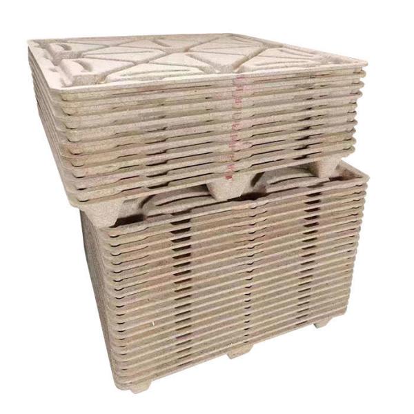 1100*1100 Molded Wood Pallet Fumigation Free Euro Wooden Pallets Compressed Wood
