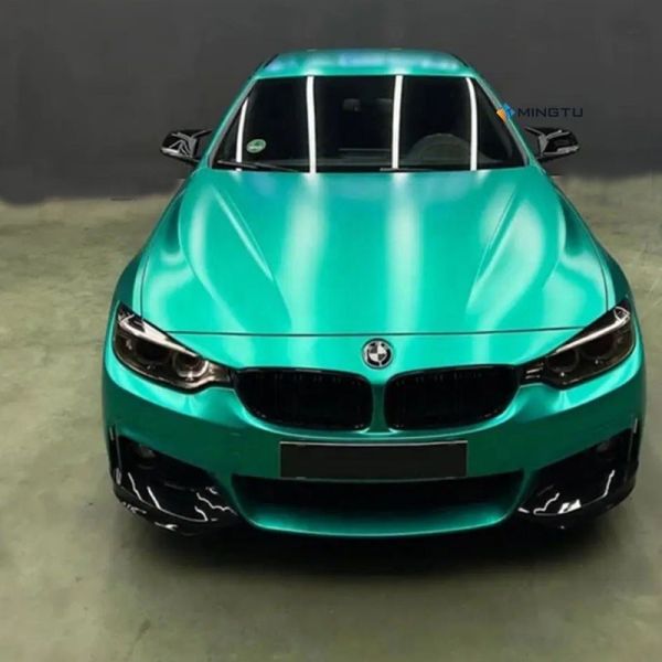 Car Body Stickers with Metallic Chrome Vinyl and Air Bubble Free Film Coating