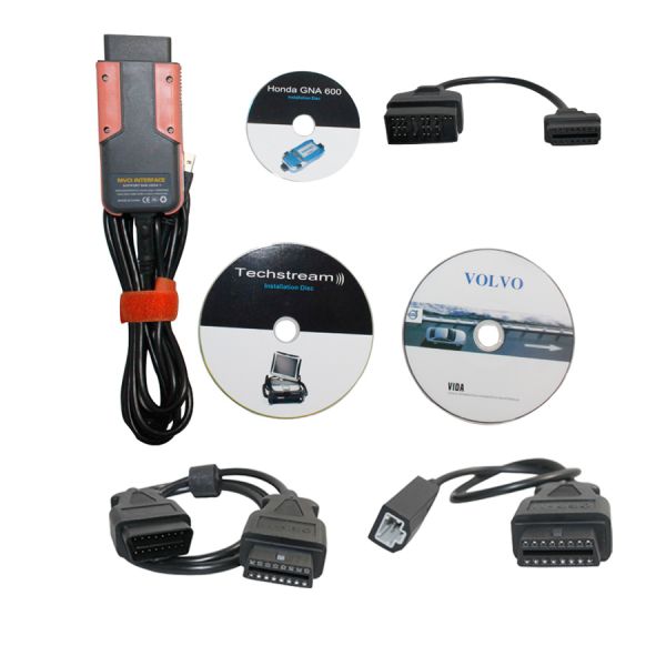 MVCI TOYOTA TIS plus HONDA HDS and VOLVO DICE Auto Diagnostic Tools